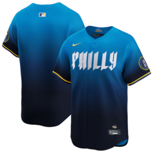 Philadelphia Phillies Nike Blue 2024 City Connect Limited Jersey