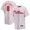 Men's Philadelphia Phillies Nick Castellanos White Jersey