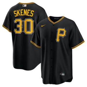 Men's Pittsburgh Pirates Paul Skenes Black Jersey